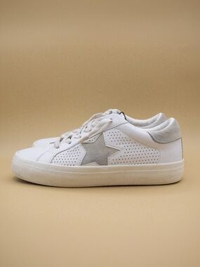 Steve Madden NY90 Starling Leather Sneakers STAR12S1 Women's Size 8M